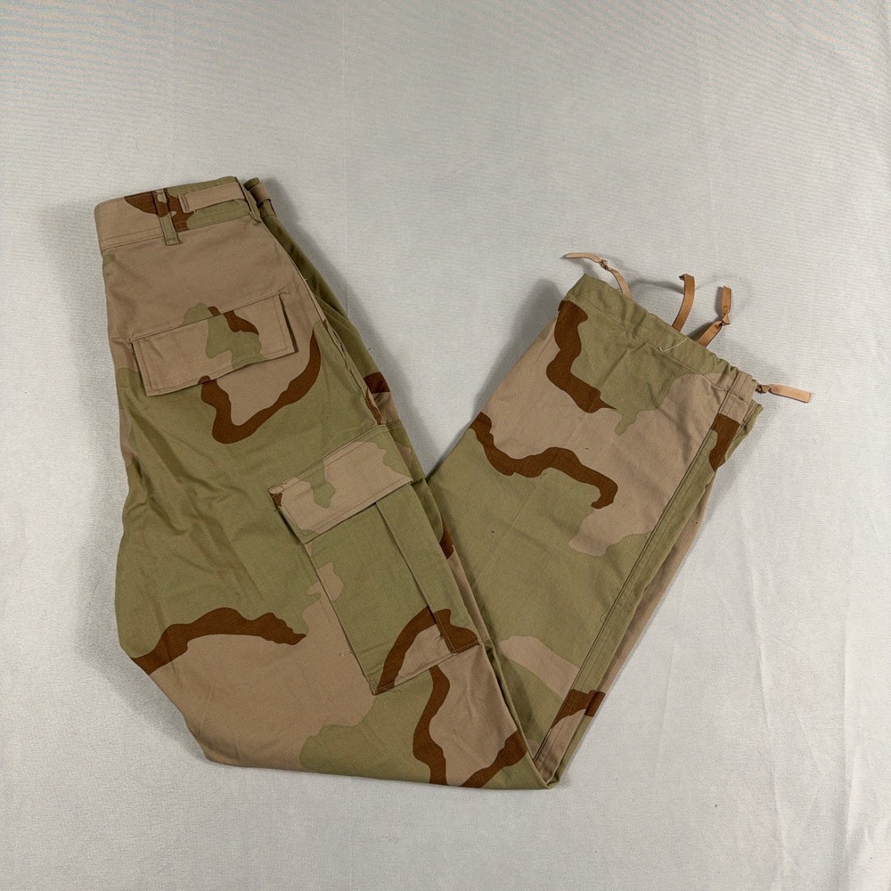 Unicor Desert Camouflage Combat Trousers 3 Color Cargo Military Pants XS Regular